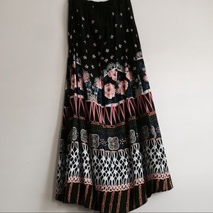 Floral Maxi Skirt (Express)